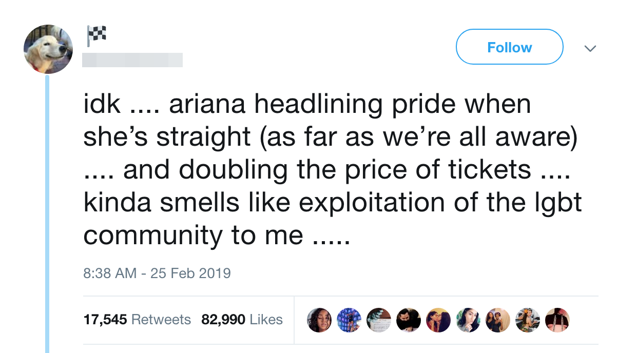Bị chỉ trích vì nhận chủ trì nhạc hội LGBTQ khiến giá vé tăng cao, Ariana lên tiếng đáp trả - Hình 1