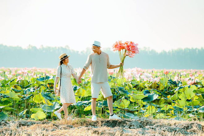 Đã lùng ra địa chỉ cánh đồng sen rộng bát ngát tại An Giang: Thiên đường sống ảo là đây chứ đâu nữa! - Hình 6