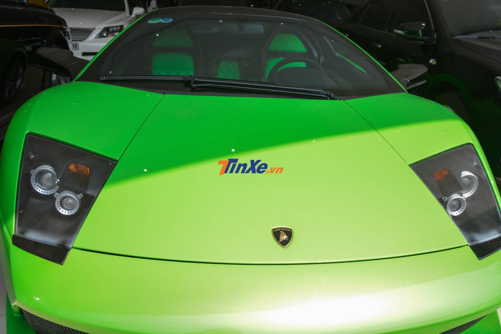 Đánh giá nhanh siêu xe Lamborghini Murcielago LP640 Verde Ithaca độc nhất vô nhị tại Việt Nam - Hình 7