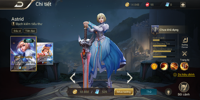 Liên Quân Mobile: Garena tặng khuyến mãi đấu sĩ gần như tuyệt chủng là Astrid cho game thủ - Hình 3