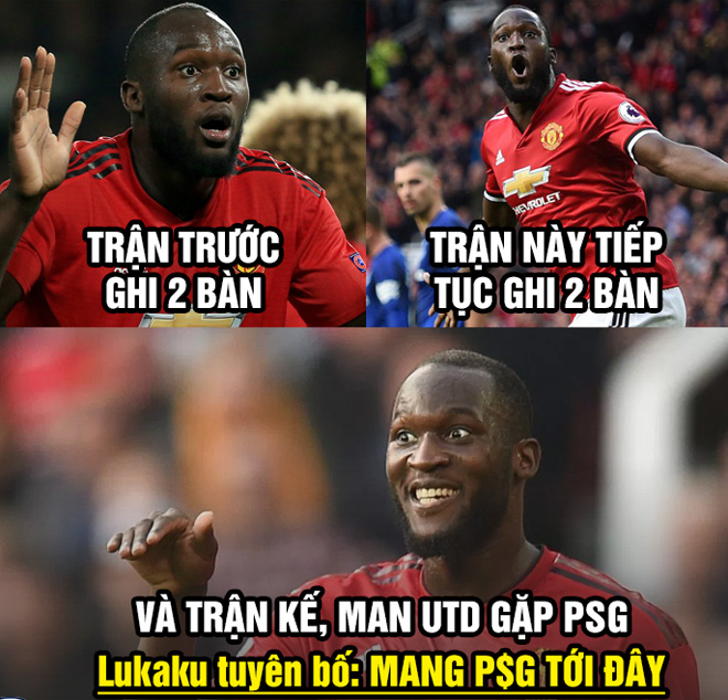 Thần gỗ Lukaku lập cú đúp, MU ngược dòng nghẹt thở - Hình 2