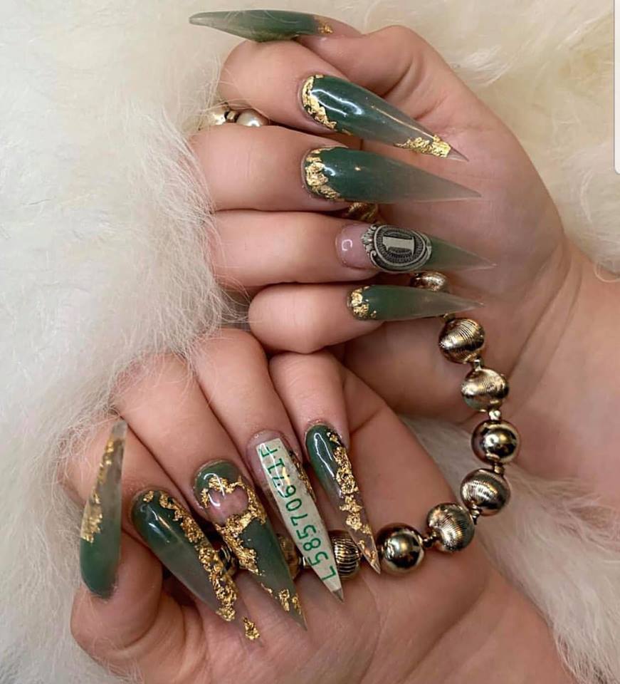 Những bộ nails độc, lạ, đầy ấn tượng, không phải ai cũng dám thử - Hình 7