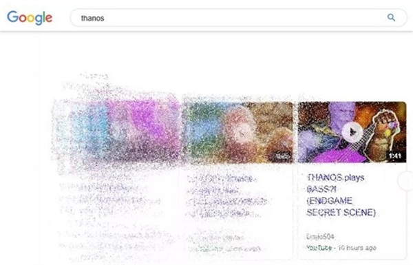 Google làm hiệu ứng Thanos búng tay bay màu hưởng ứng cơn sốt Avengers trên toàn thế giới khiến cộng đồng mạng thích thú - Hình 1