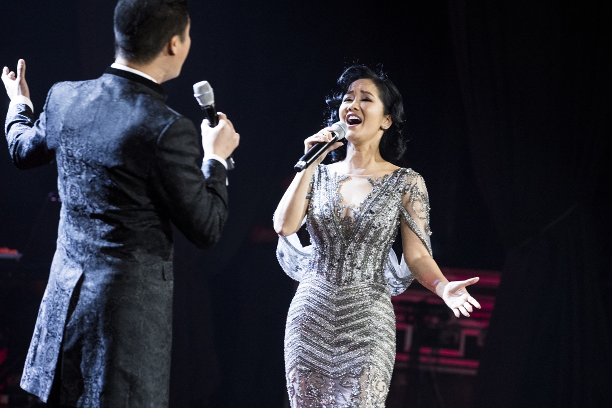 Hồng Nhung diện váy Hoàng Hải nồng nàn 18 năm nhớ Trịnh Công Sơn - Hình 7