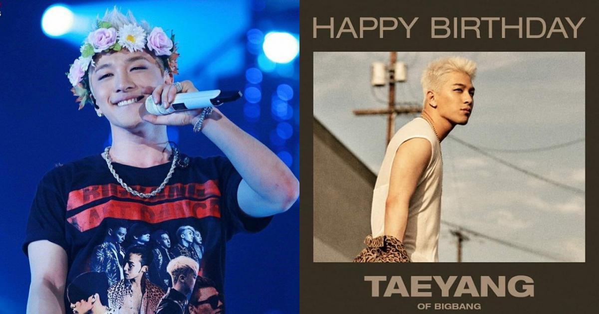 Chúc mừng sinh nhật tuổi 32 của Taeyang Big Bang