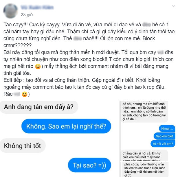 Chỉ vì quá ga-lăng, chàng trai bị cô bạn nhắn: Em thấy hơi khó chịu! - Hình 1