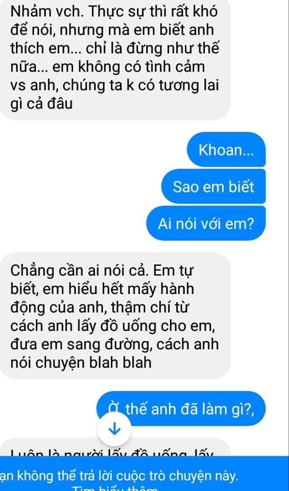 Chỉ vì quá ga-lăng, chàng trai bị cô bạn nhắn: Em thấy hơi khó chịu! - Hình 3