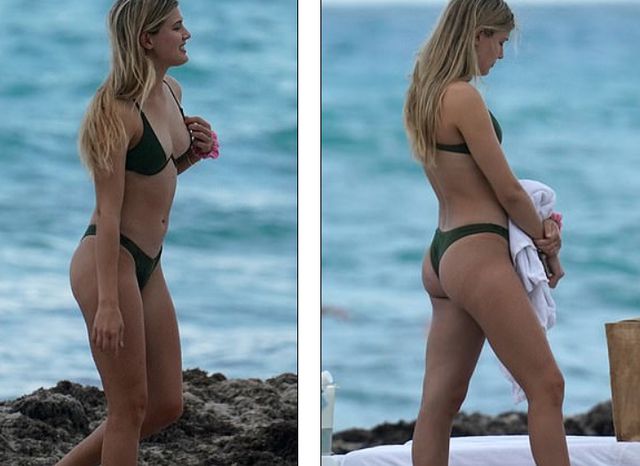 Công chúa quần vợt Eugenie Bouchard khoe dáng đẹp như siêu mẫu - Hình 1