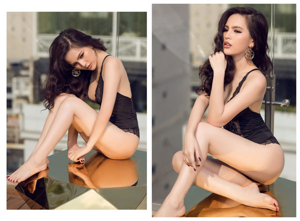 Phong cách gợi cảm từ nhà ra phố của Thánh nữ Mì Gõ Phi Huyền Trang - Hình 11