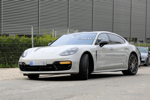 Porsche Panamera facelift lộ diện, thêm chi tiết tương đồng Macan và Cayenne Coupe - Hình 3