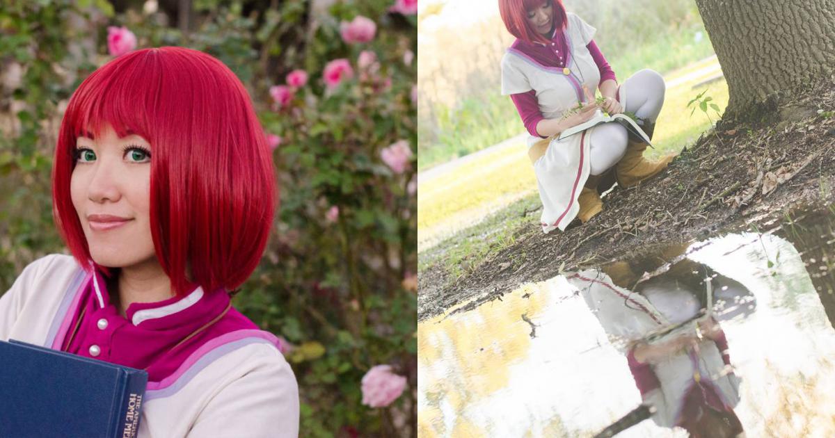 Nàng Bạch Tuyết Tóc đỏ Shirayuki Cosplay Việt Giải Trí 