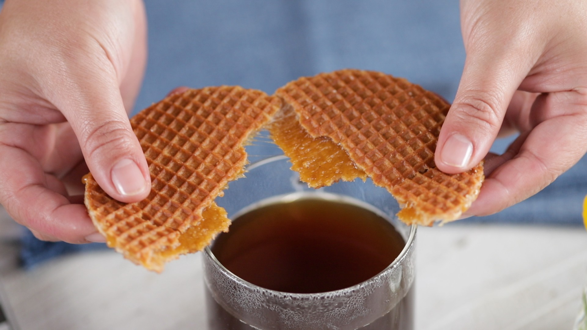 Голландские вафли «Stroopwafels» в Нидерландах