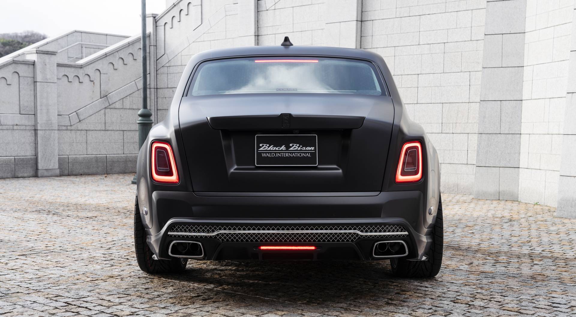 Rolls Royce Wraith  Dawn Black Badge Forged Carbon Fiber Front Bumper OEM  Replacement Body Kit  DMC