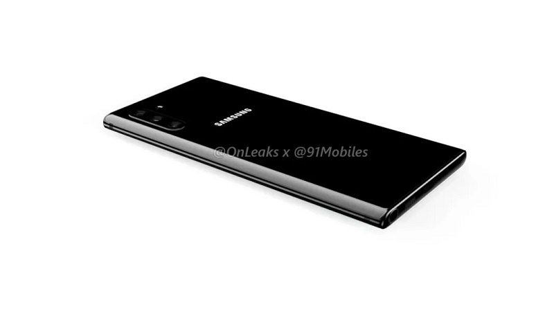 Galaxy Note 10 lộ ảnh render sắc nét và video toàn cảnh - Hình 3