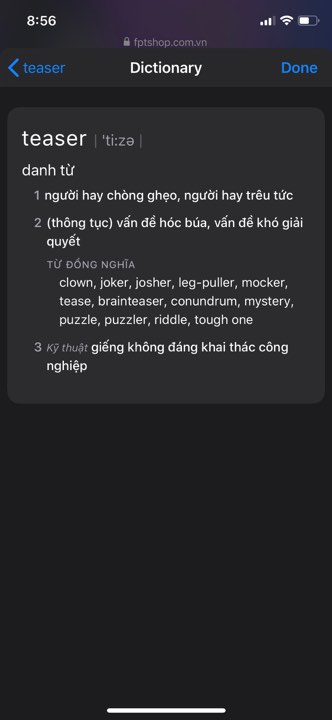 iOS 13 đã có từ điển tiếng Việt, đây là cách sử dụng - Hình 3
