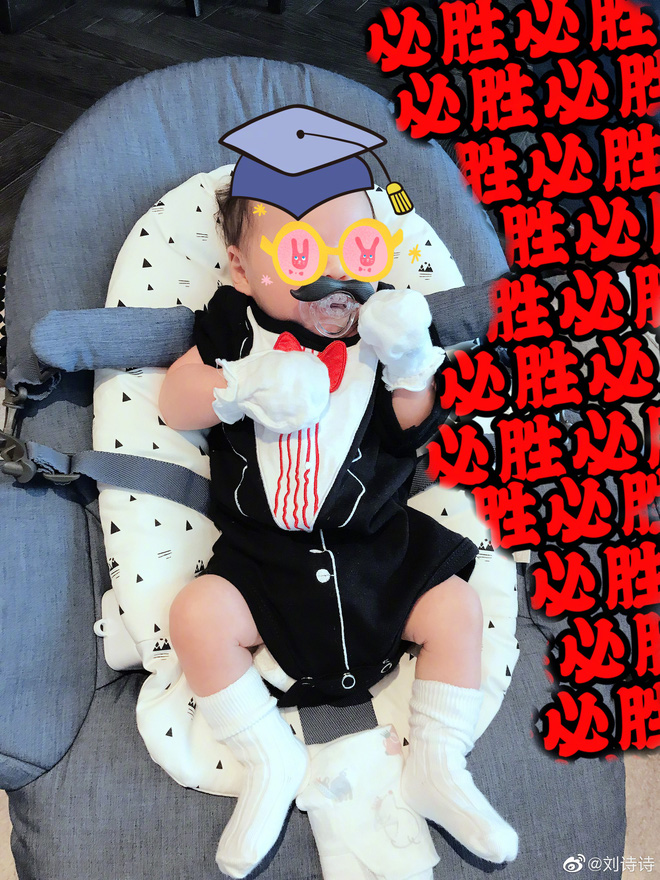 Quý tử nhà Lưu Thi Thi - Ngô Kỳ Long chính thức lộ diện: Mới sinh 1 tháng mà đã gây sốt vì bụ bẫm, trắng hồng - Hình 1