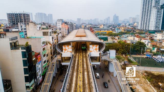 Sau 11 năm xây dựng, hình hài toàn tuyến metro đầu tiên của Việt Nam tại Hà Nội hiện nay như thế nào? - Hình 5
