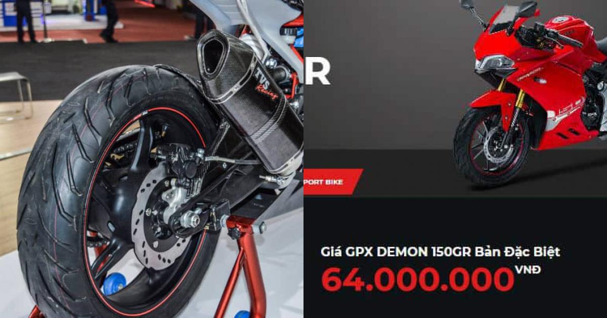 GPX Demon 150GR Sport Edition  Thông số xe GPX  GPX Viet Nam