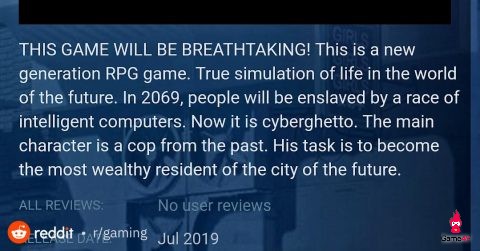 Chưa ra mắt, Cyberpunk 2077 đã xuất hiện hàng nhái ngay trên Steam - Hình 2