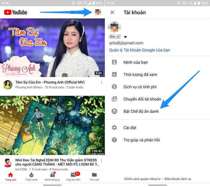 Cách xem video YouTube ở chế độ ẩn danh - Hình 2