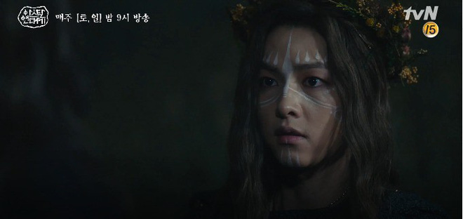 Cha con Song Joong Ki và Jang Dong Gun tương tàn, đối đầu siêu gắt trong Arthdal Niên Sử Kí tập 11 - Hình 14