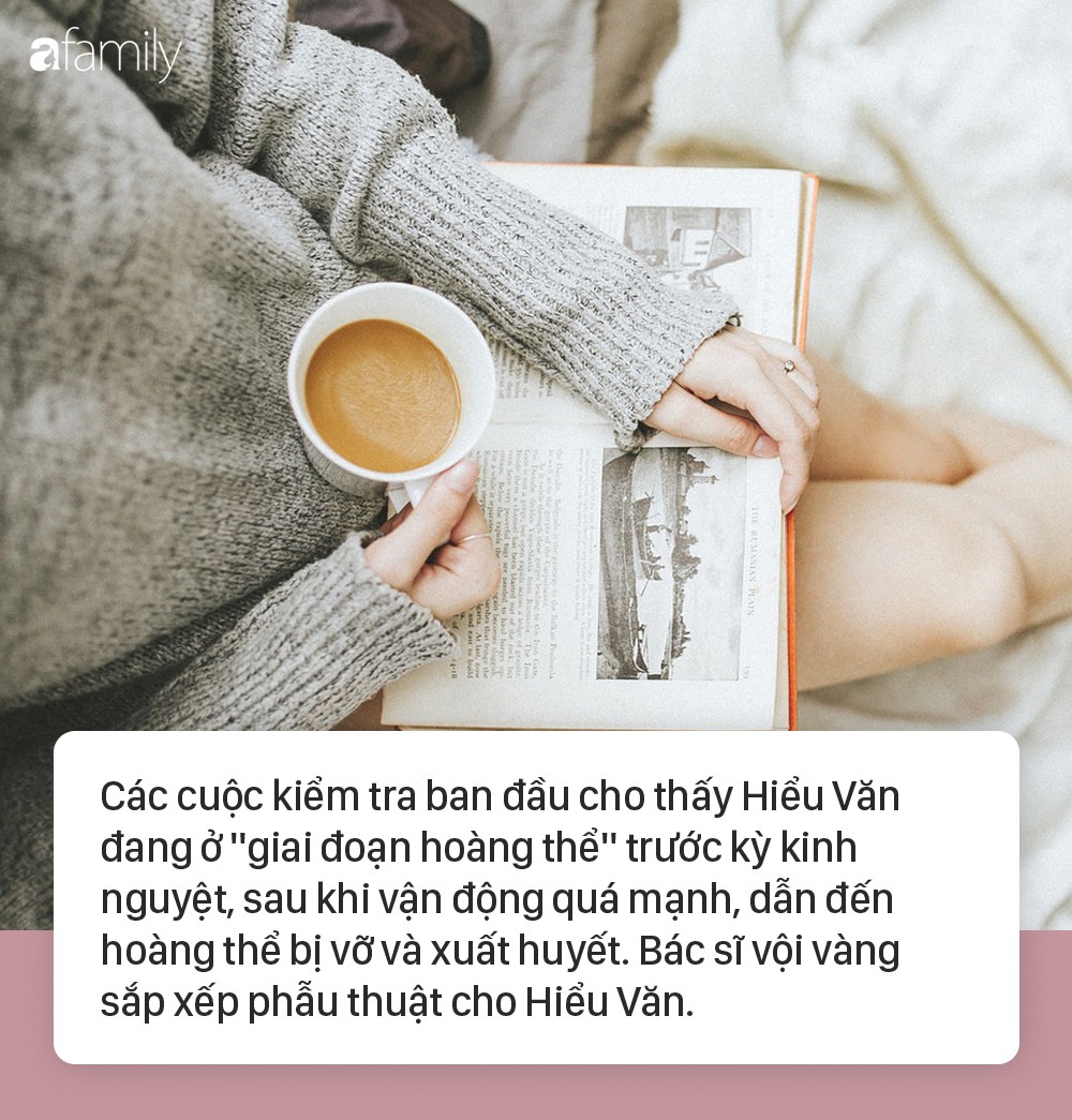 Cô gái chảy 2200ml máu trong ổ bụng sau khi chạy bộ, bác sĩ cảnh báo về giai đoạn phụ nữ không được vận động mạnh - Hình 1