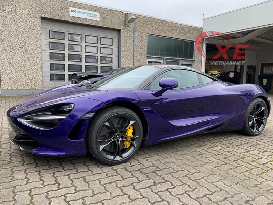 Đại gia Vũng Tàu đặt gạch siêu xe McLaren 26 tỷ đồng màu tím độc - Hình 4