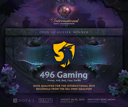 Dota 2: Vượt qua 'vòng gửi xe' của TI9, 496 nhận hàng chục triệu đồng từ cộng đồng - Hình 1