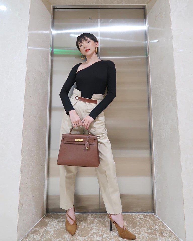 Đụng hàng với 2 nàng cá tính như Tóc Tiên và Hoàng Thùy, xem ra Đỗ Mỹ Linh tự làm khó mình rồi - Hình 5