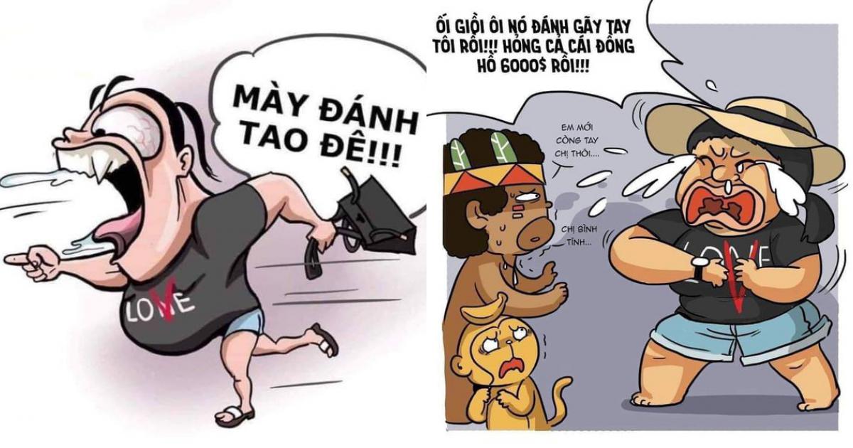 Loạt ảnh chế hài hước nữ công an đại náo sân bay Tân Sơn Nhất khiến dân mạng cười té ghế - Netizen - Việt Giải Trí