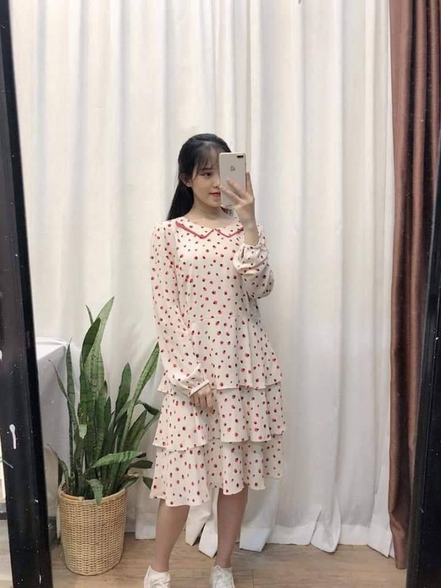 Những mẫu váy hoa cho mùa nắng tháng 3  Báo An Giang Online