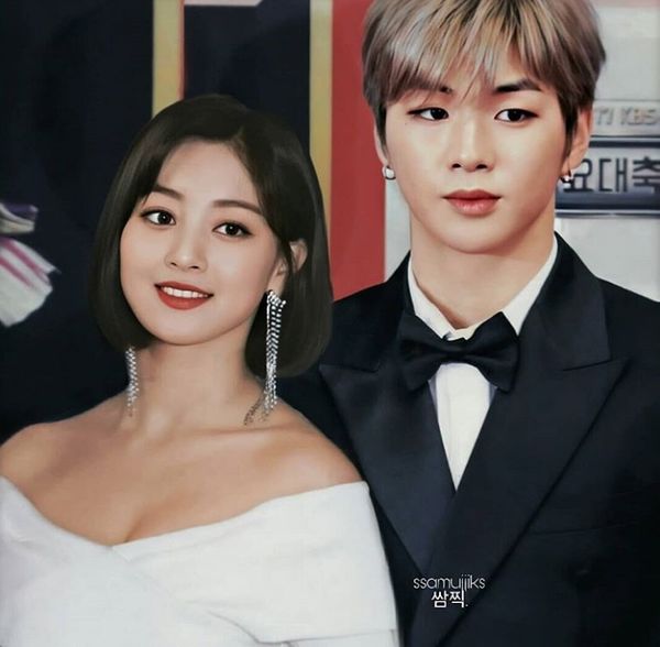 18 bức ảnh ghép này của cặp đôi Jihyo và Kang Daniel sẽ khiến bạn bối rối vì cứ ngỡ là thật - Hình 13