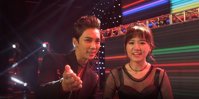 Clip: Hậu trường cực yêu của tài tử Park Jung Min và Hariwon trên trường quay Oppa Phiền Quá Nha - Hình 2