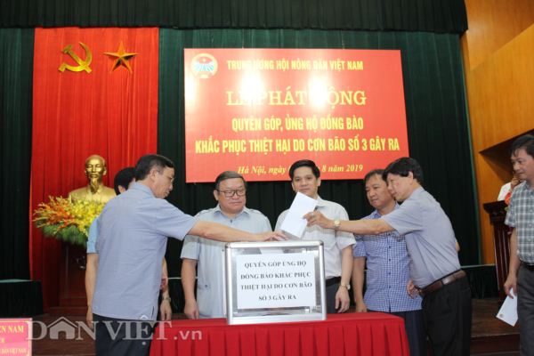 T.Ư Hội NDVN: Chung tay ủng hộ đồng bào bị thiệt hại do bão số 3 - Hình 4