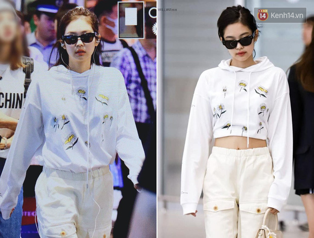 Cậy có eo thon, Jennie chuyên trị vén áo thành crop top vừa sexy lại vừa sành điệu - Hình 4