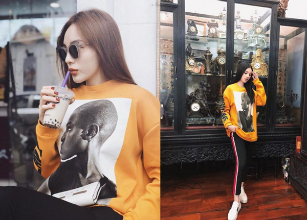 Học sao Việt cách mặc áo hoodie đơn giản và sành điệu - Hình 6