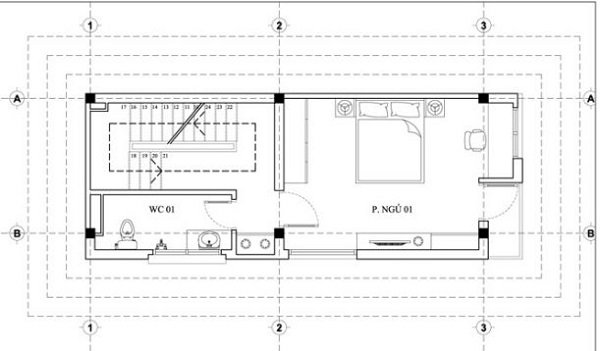 Những mẫu nhà cấp 4 có gác lửng 5x15 sẽ khiến bạn mê mẩn ngay lần gặp đầu tiên - Hình 14