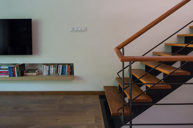 Căn nhà kết hợp truyền thống, hiện đại trong ngõ nhỏ gần ĐH Bách Khoa - Hình 11