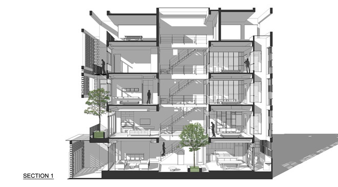 Căn nhà kết hợp truyền thống, hiện đại trong ngõ nhỏ gần ĐH Bách Khoa - Hình 17