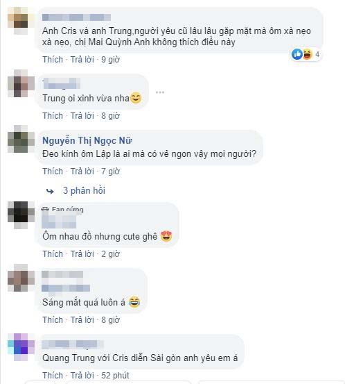 Quang Trung lại tình tứ bên Cris Phan, CĐM: Trông cũng đẹp đôi hé - Hình 6