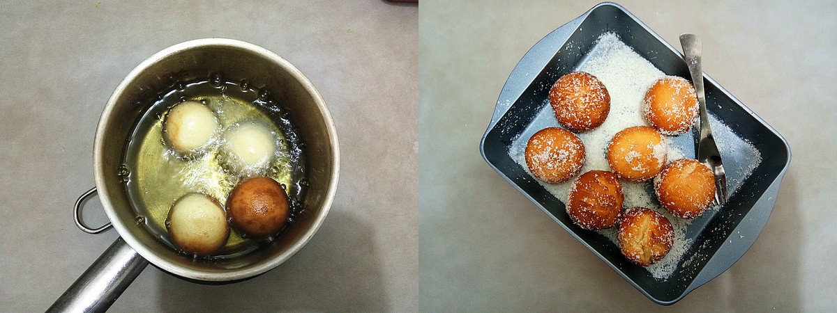 Chỉ được nghỉ 1 ngày, ở nhà làm bánh bao chiên nóng hổi ăn là chuẩn nhất! - Hình 4