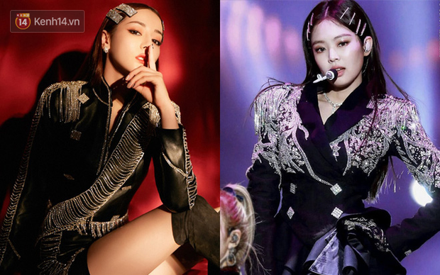 Địch Lê Nhiệt Ba bất ngờ cool ngầu nhưng lại gợi liên tưởng đến hình ảnh Jennie cách đây đúng 1 năm - Hình 9