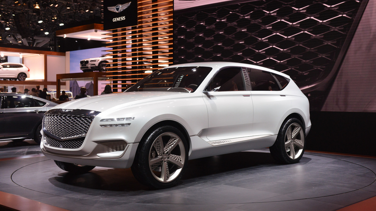 Hyundai sắp trình làng mẫu xe SUV Genesis GV80 - Hình 1