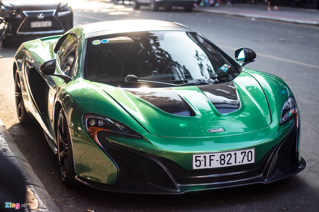 McLaren 650S Spider của chồng Diệp Lâm Anh đổi màu độc - Hình 1
