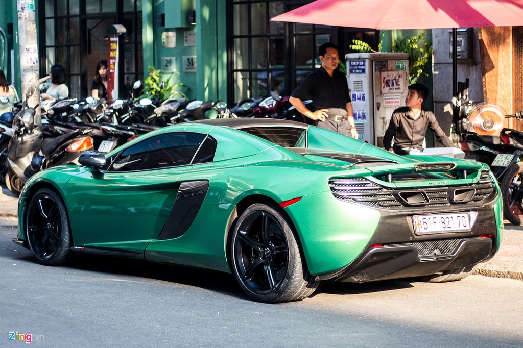 McLaren 650S Spider của chồng Diệp Lâm Anh đổi màu độc - Hình 8