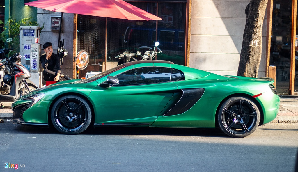 McLaren 650S Spider của chồng Diệp Lâm Anh đổi màu độc - Hình 2