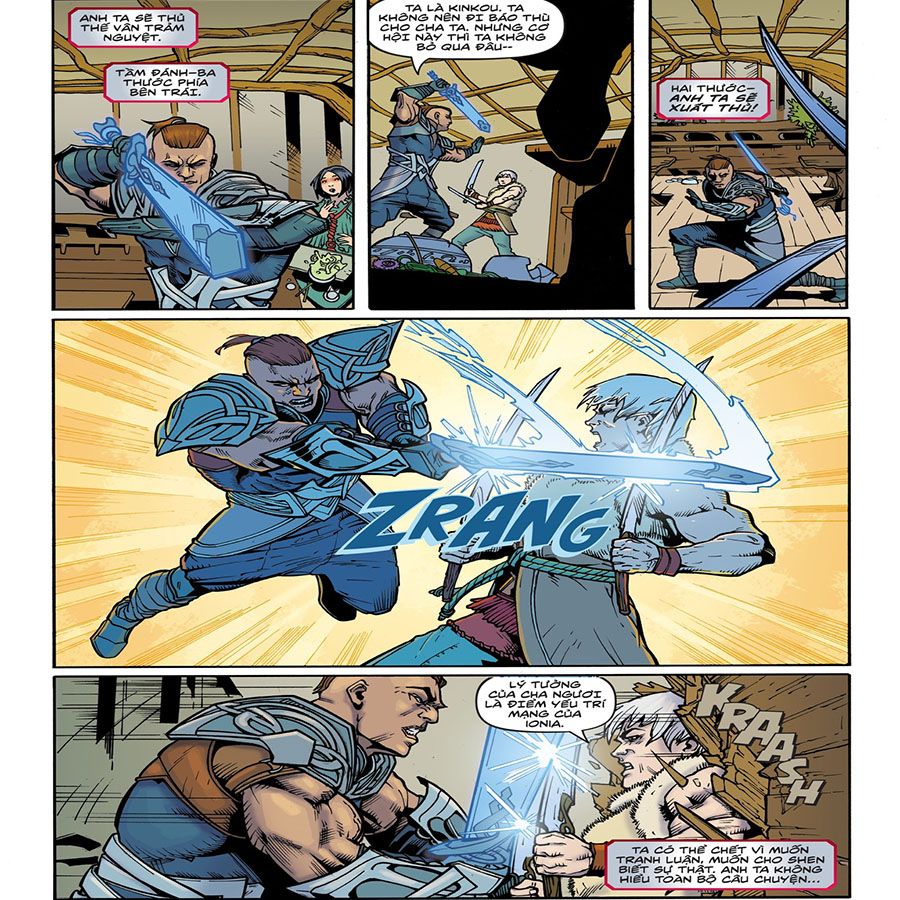 Chương 3 của bộ truyện Marvel - Riot Comic xuất hiện với Zed, Shen và Jhin - Hình 3