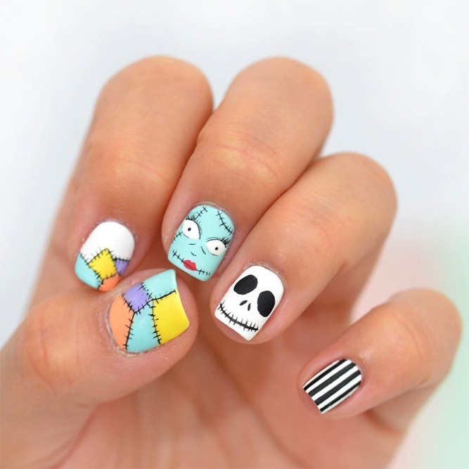 23 ý tưởng trang trí móng tay cho đêm tiệc Halloween