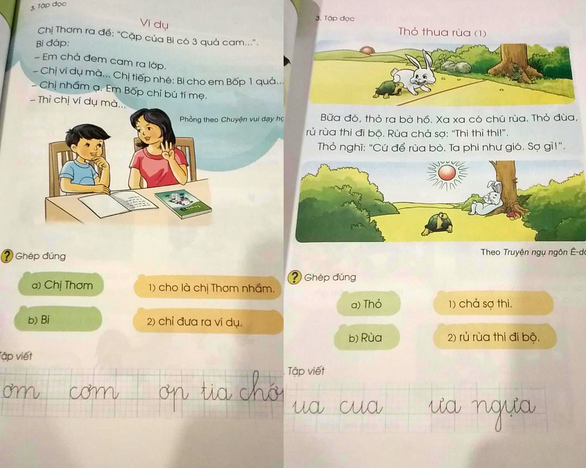 Con học sách Tiếng Việt lớp 1 chả sợ gì, nhưng ba má thì hết hồn - Hình 2