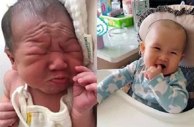 Con sinh ra quá xấu xí mẹ chán nản, bố nghi ngờ, vài tháng sau không ngờ đẹp như tiên - Hình 2